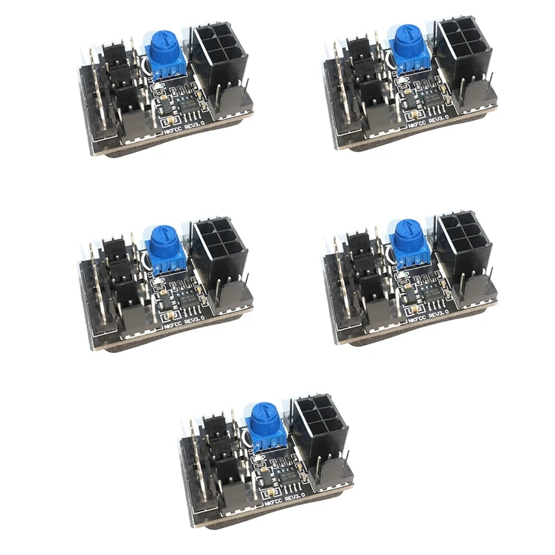 Chassis Miner Fan Speed Controller 8-Channel Fan Hub PWM High-Power Violent Fan Controller Fan Speed Governor