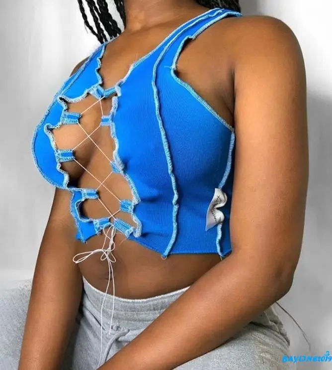 

BAY-Summer Women Sexy Crop Top