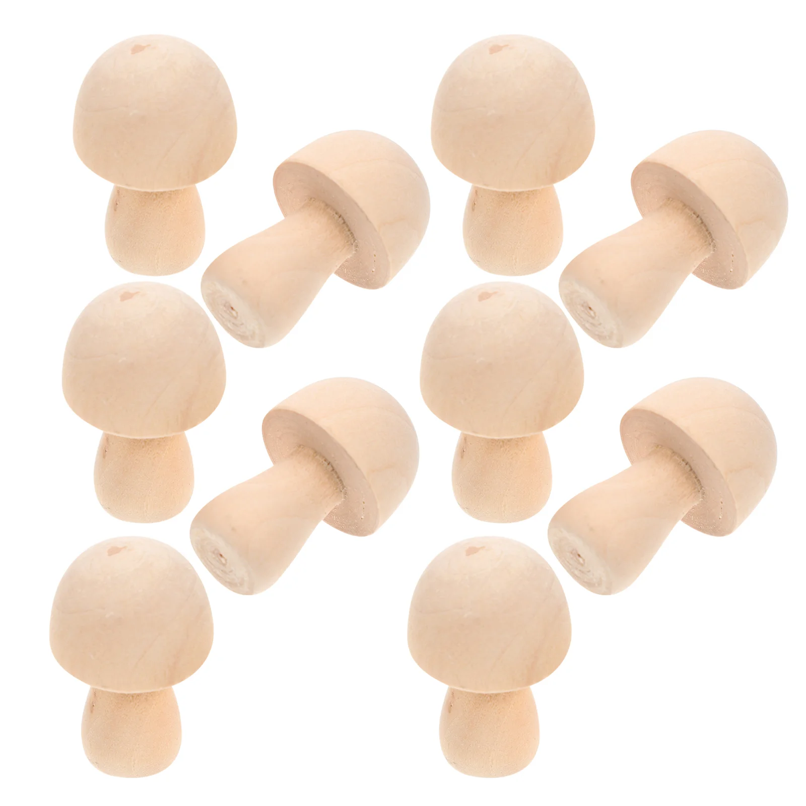 

Mushroom Mushrooms Wood Unfinished Decor Wooden Mini Unpainted Blank Graffiti Diy Natural Crafts Ornaments Painting Landscape
