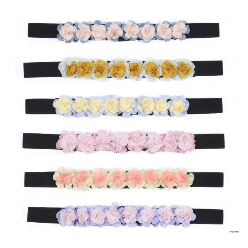 

Горячая девушка WaistChain Crinkle Flower Chain Сексуальная гирлянда с цветком для вечеринки/клуба
