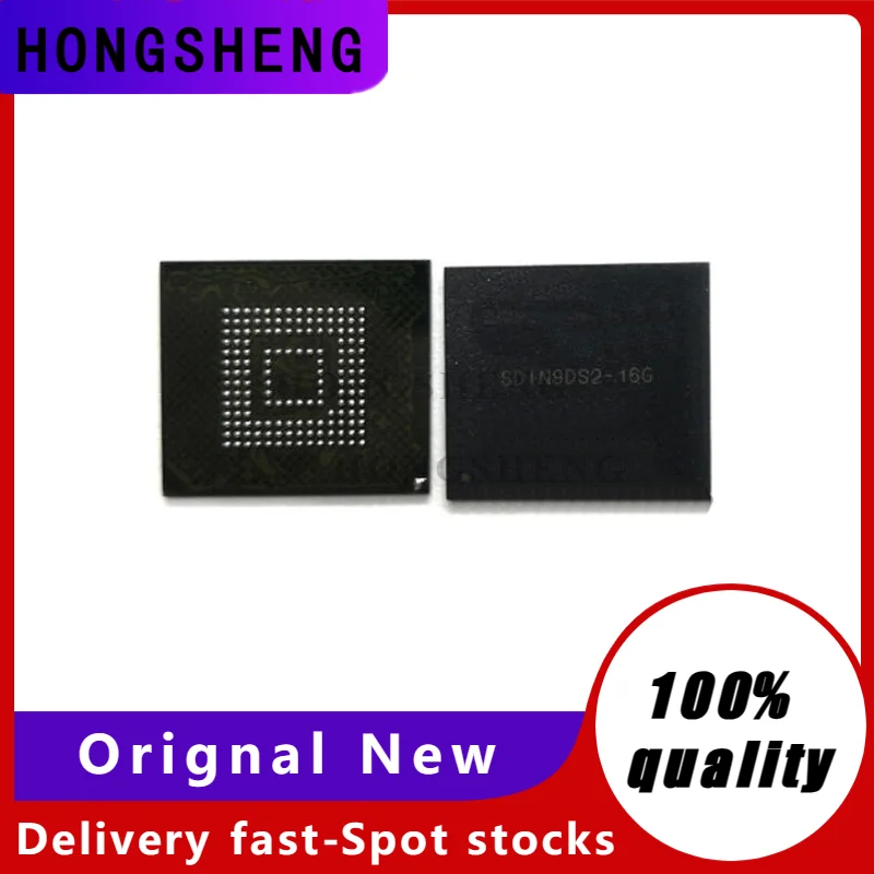 

Free Shipping 2-10pcs/lots New SDIN9DS2-16G BGA153 ball EMMC 16GB mobile phone tablet chip In Stock