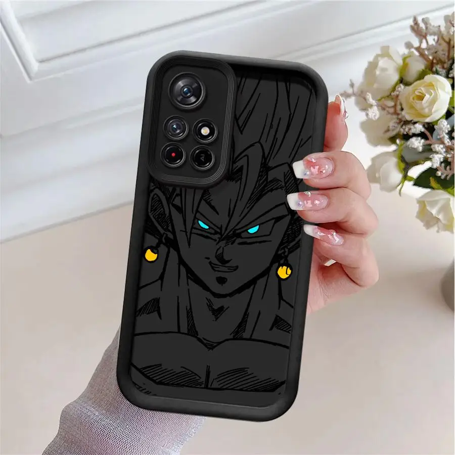 Comics Son Goku Phone Case for Xiaomi Redmi Note 9S 10 Pro 12S Lite 12 13 11S 11 Plus 9 Soft Cover