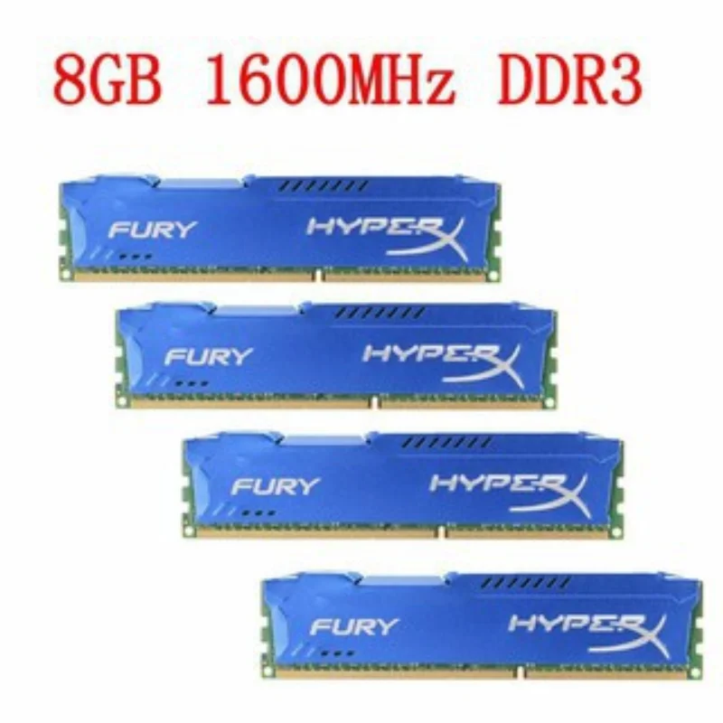 

4GB /8GB DDR3 PC3-12800U PC3-12800 1600MHz / PC3-10600 1333MHZ / PC3-8500 1066MHZ Desktop Memory RAM 240Pin NON-ECC DIMM For PC