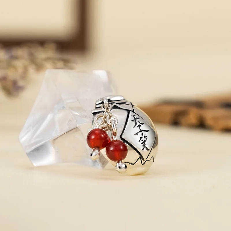 Цена Grandmaster Of Demonic культивирование Кулон Серебряный 925 пробы Крест Ювелирные изделия ожерелье нетрученный Wei Wuxian Lan Wangji MDZS