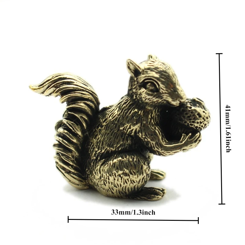 

Медная статуэтка белка MOONBIFFY