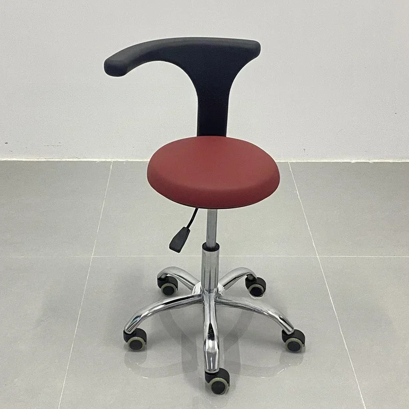 Кресло парикмахерское регулируемое по высоте с низким колесом