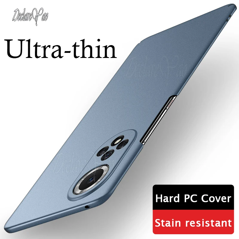 

Covers For Huawei Nova 9 Cover Cases DECLAREYAO Slim Frosted Coque For Huawei Nova 9 SE 9 Pro Case Cover Matte Hard Shockproof