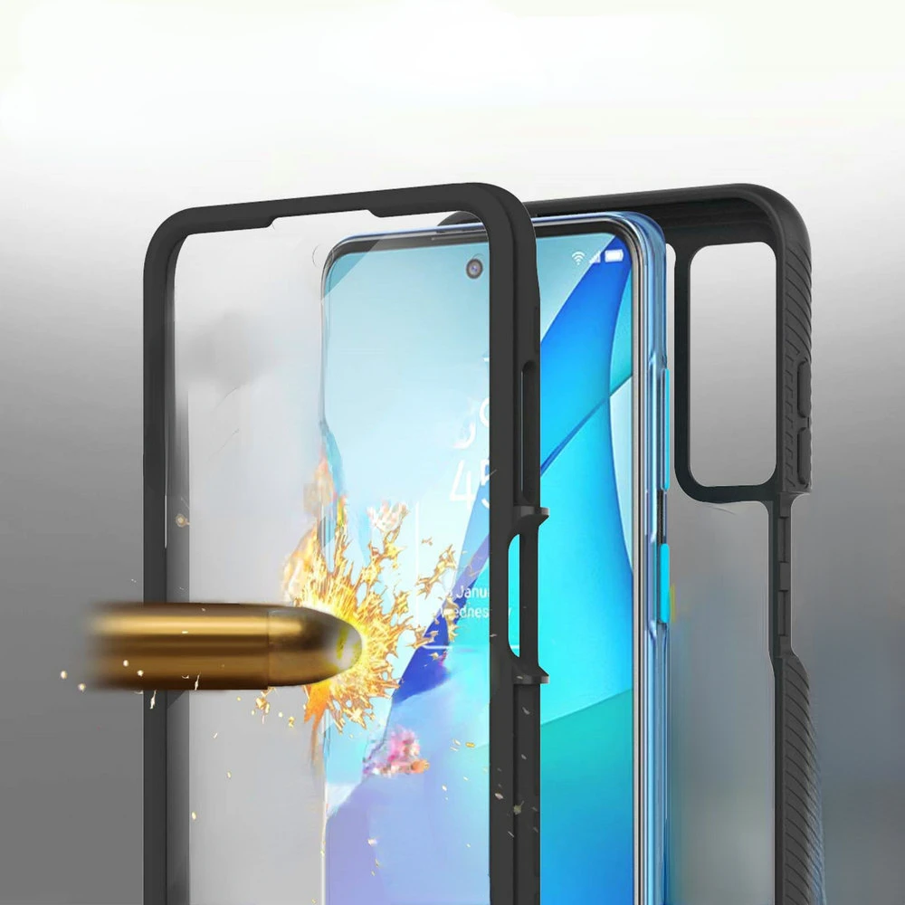 

2022NEW TCL 20S 10L 20L 20 Plus 2022 Crystal Case Front Back Panel 360 Protective Shell TCL 20 Lite Case TCL 10 L 20 S Bumper Co