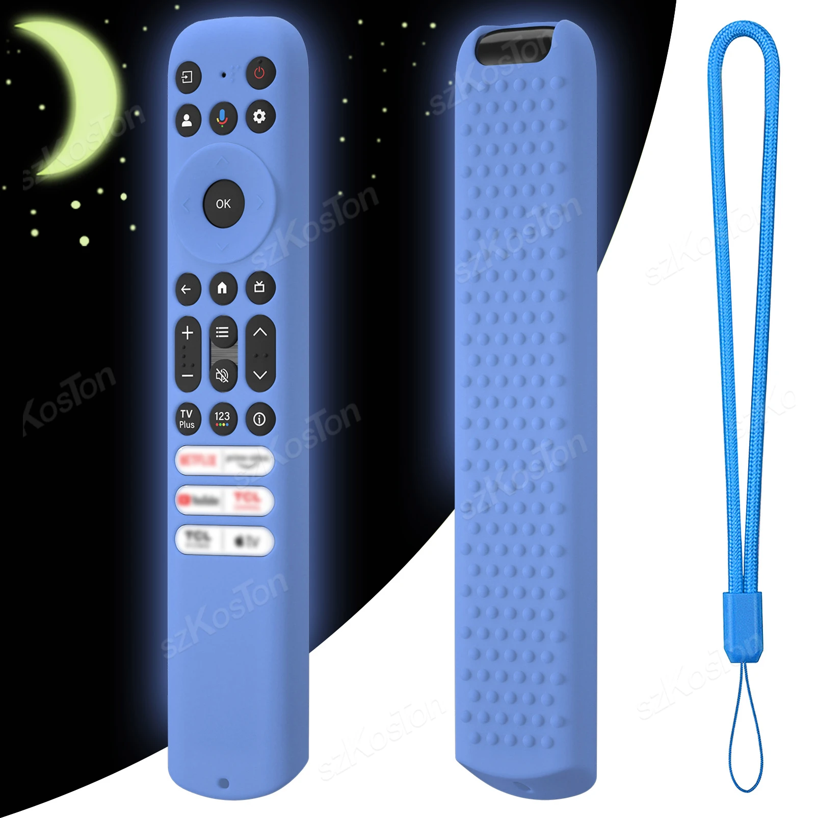 

Силиконовый чехол для пульта TCL ouliluye