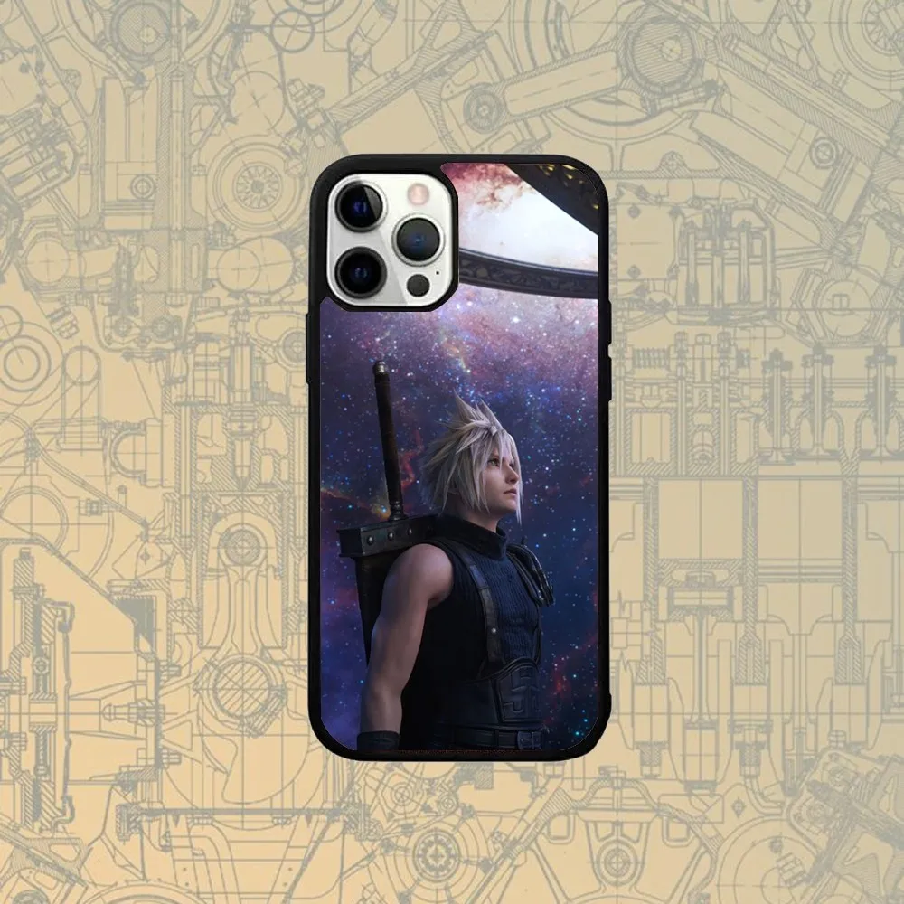 Чехол для телефона Final Fantasy VII Cloud IPhone 16 15 Pro Max чехол 14 Plus 13 12 11 Magesafe с магнитной