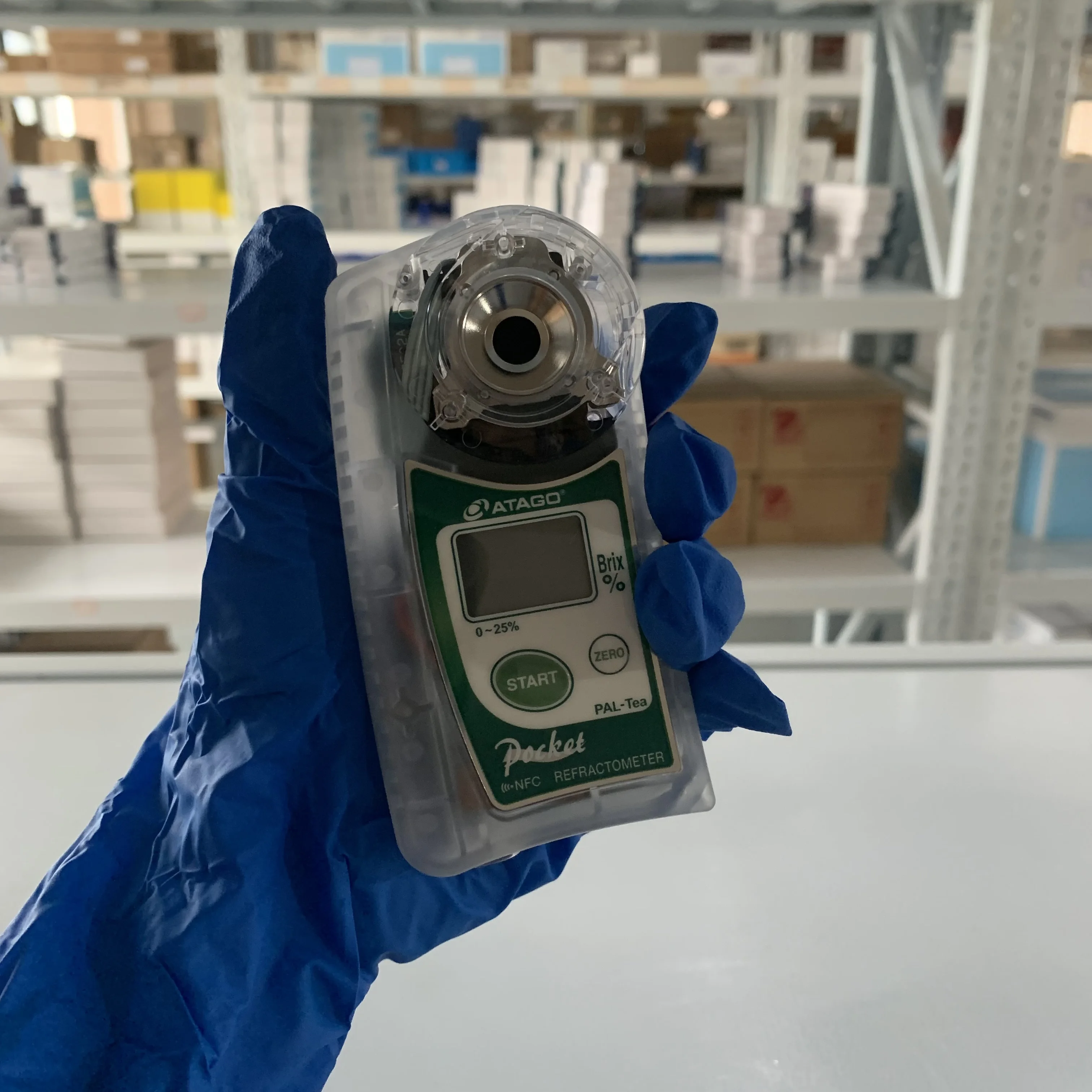 Автоматический Цифровой рефрактометр PAL-Tea карманный для чая напитков и образец
