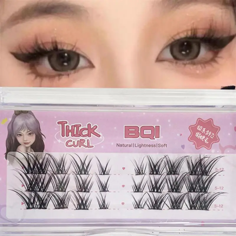 1/2/4 шт. накладные ресницы из серии BQI Fox