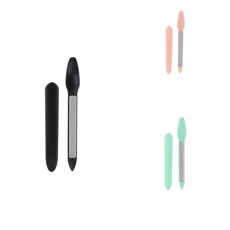 

Professional Stainless Steel Nail File Buffer Metal Double Side Grinding Rod Manicure Pedicure Scrub Nail Arts Tools