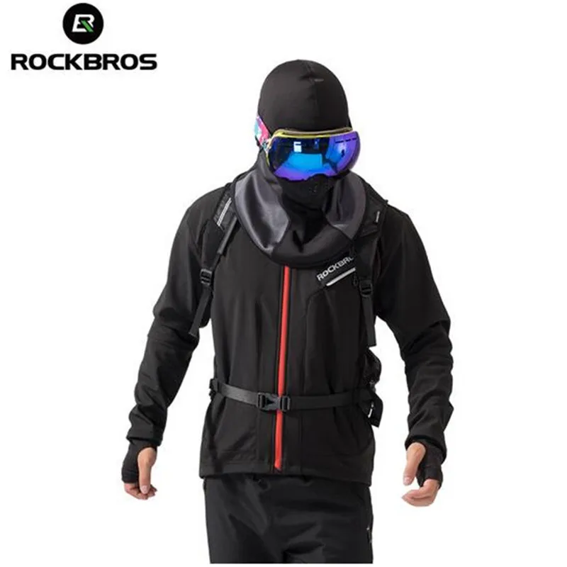 Комплект спортивной одежды ROCKBROS теплая зимняя флисовая куртка с длинным рукавом
