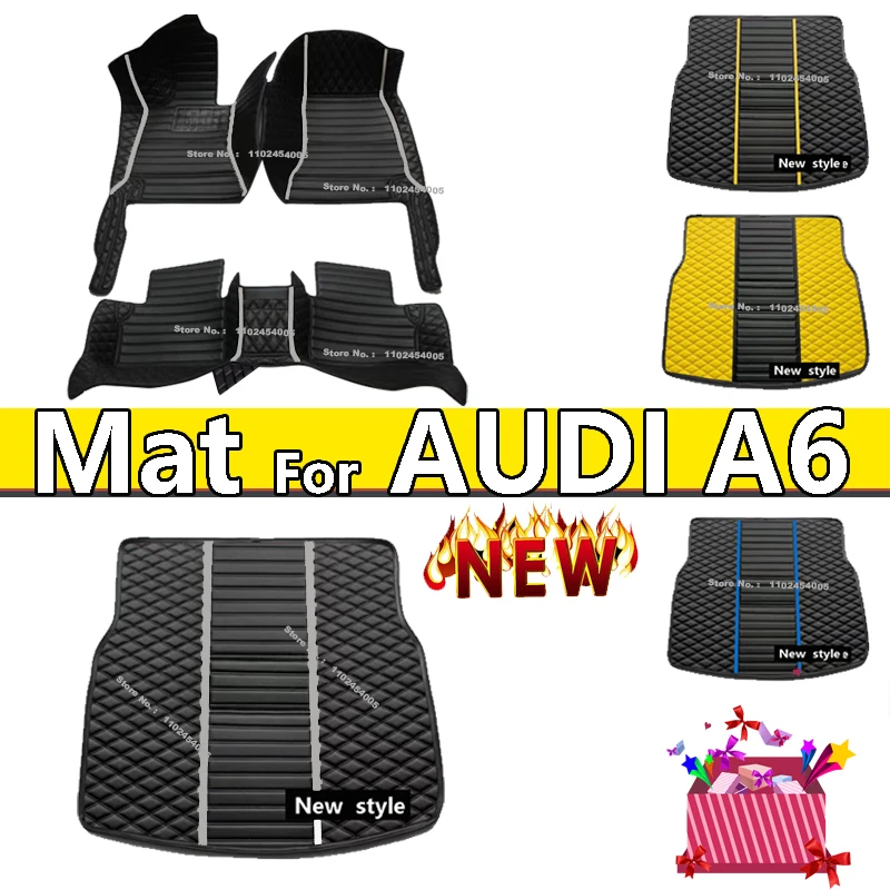 Автомобильные коврики для AUDI A6 Wagon 2007 2008 2009 2010 2011 2012 2013 2014 2015 2016 2017 2018