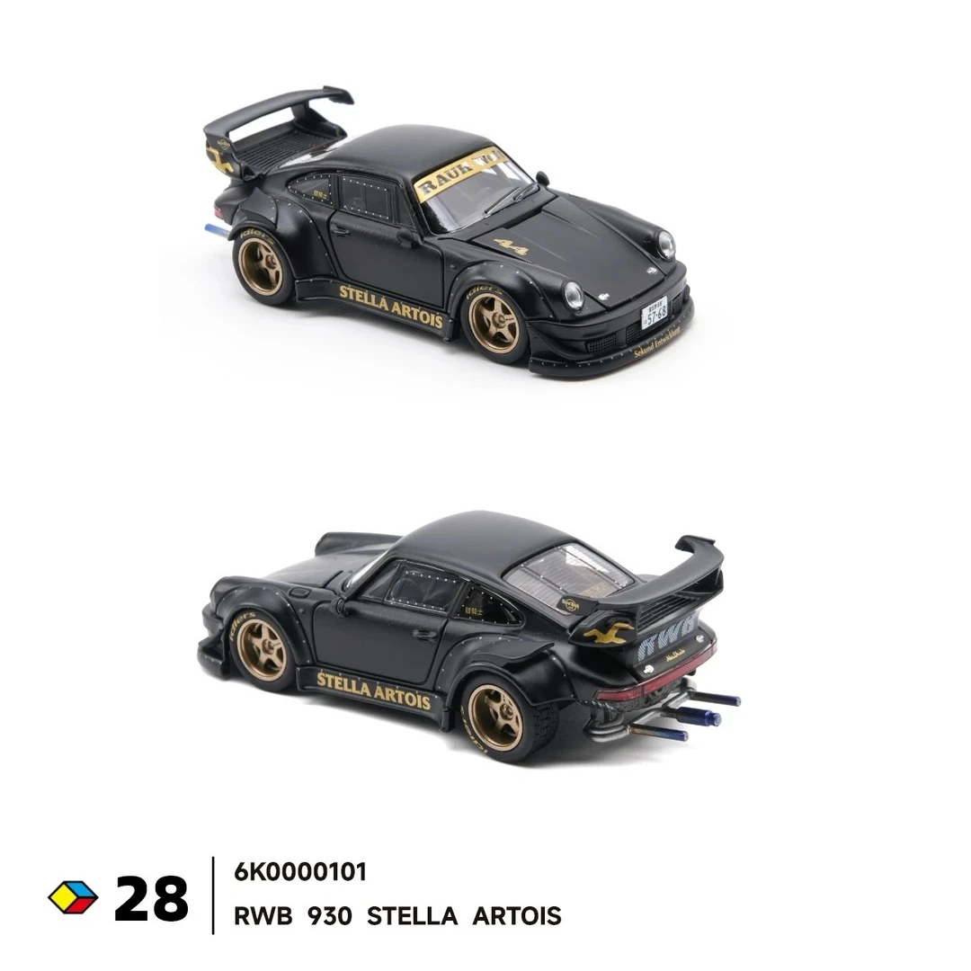 Фото Новая коллекционная модель автомобиля Pagani Zonda R из матового карбона, масштаб 1:64, серия HEC 2026, литая под давлением, игрушка-подарок №4