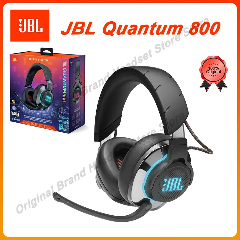 

100% Original JBL Quantum 800 Bluetooth Wireless Over-ear Game Headset Active Noise Canceling For Nintendo Switch/iPhone