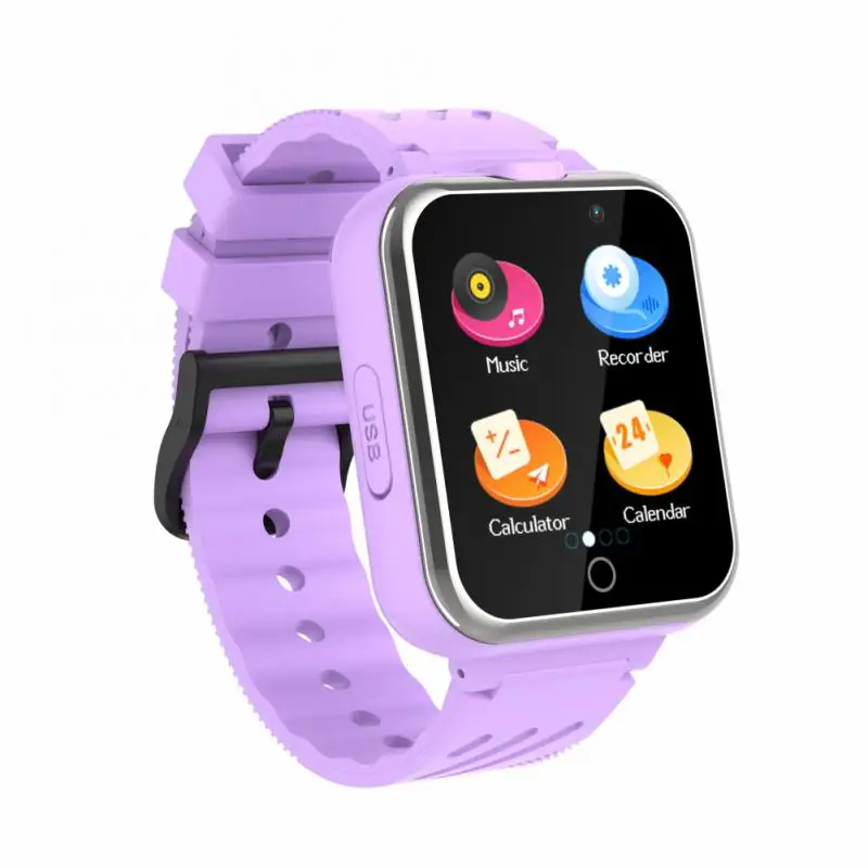 

Children With Dual Camera Smart Watches Smartwatch Voice Chat Kids Gif Kids Smart Watch For Children 24 Games Pedometer Toddler