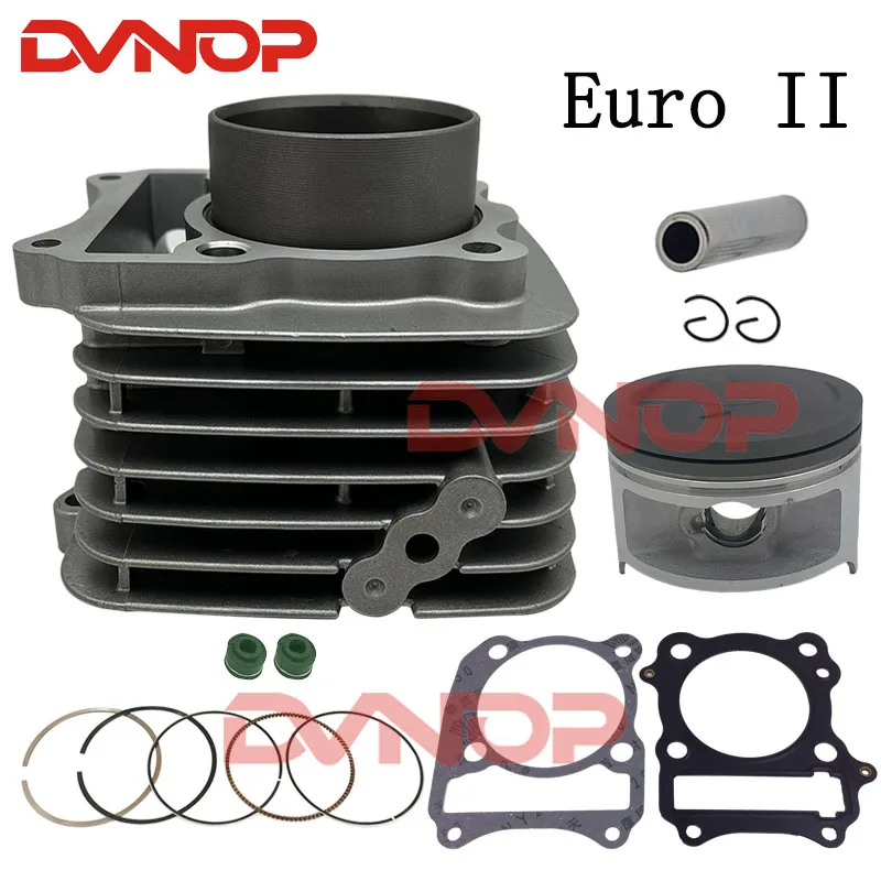 

Мотокросс QM200 QM200GY GS200 двигатель Головка блока цилиндров мотоциклетные наборы диаметр цилиндра размеры 66 мм поршневой палец 16 мм