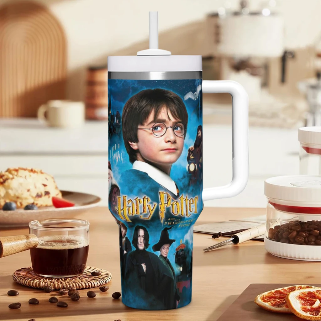 Автомобильные дорожные кружки Гарри Поттер из нержавеющей стали 304 стакан для