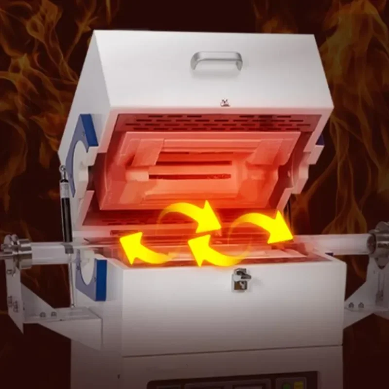 Трубчатая атмосферная печь Лабораторная высокотемпературная вакуумная