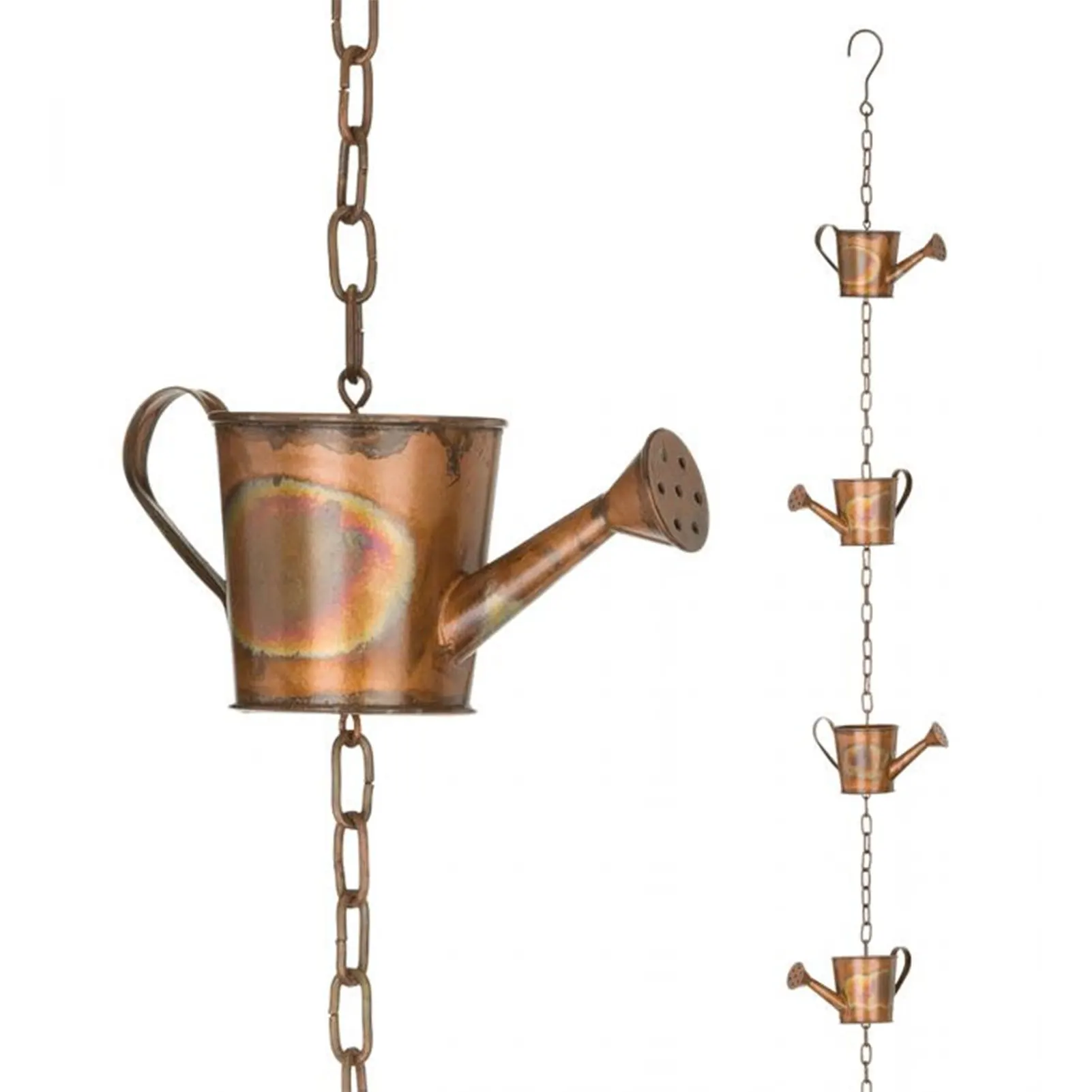 

Butterfly Heart Rain Chains Artistic Sense Hanging Rain Chain for Outdoor Garden Yard Decor
