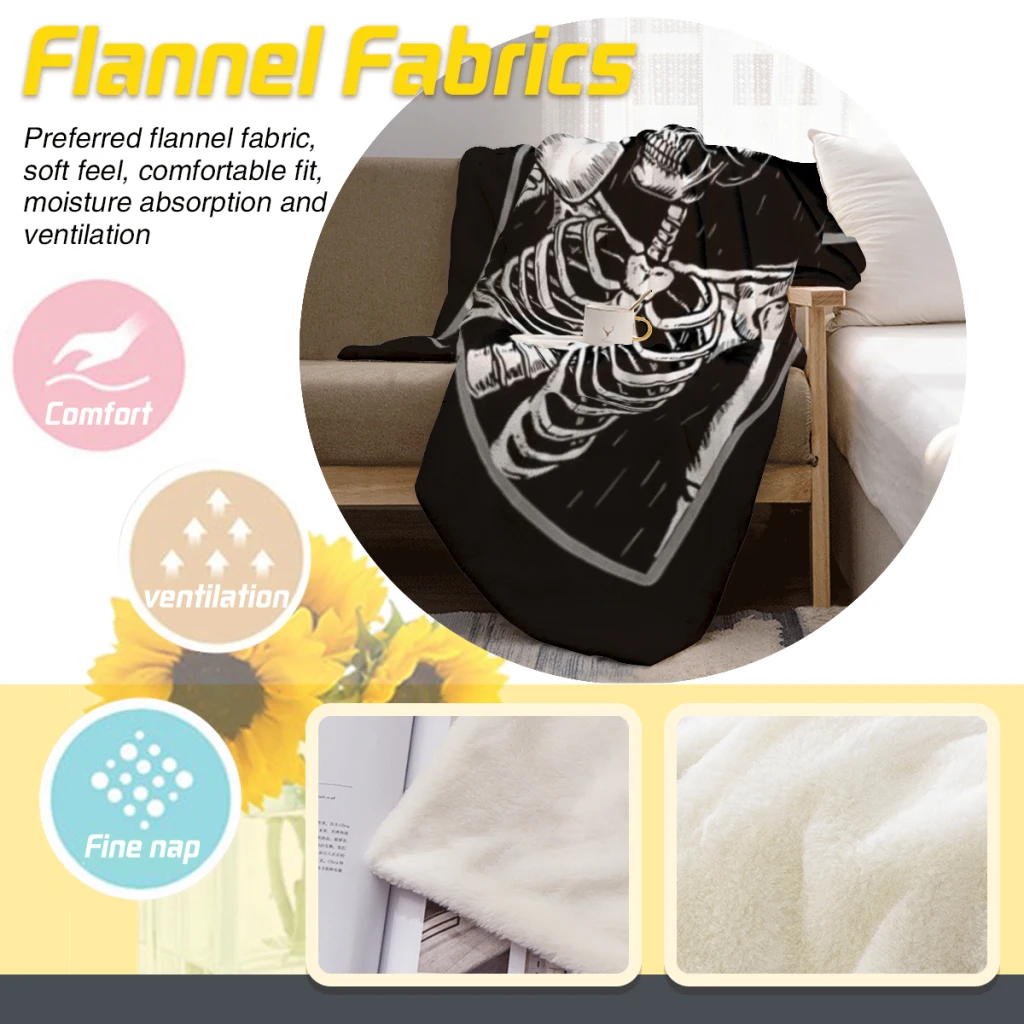 Каркас Череп питьевой кофе Забавный фланцевый Текстильный декор портативные