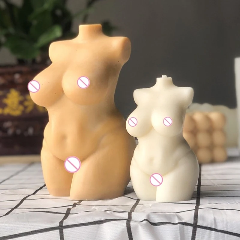 Силиконовая форма в виде свечи для взрослых женщин объемный гипс портретов