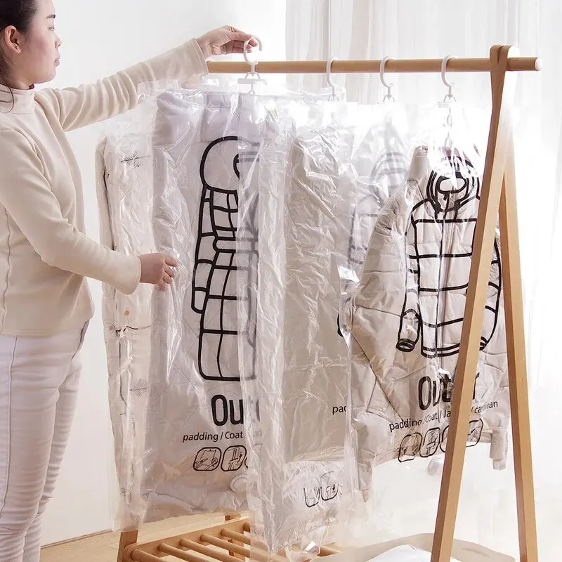 Прозрачные вакуумные пакеты для хранения GQIYIBBEI