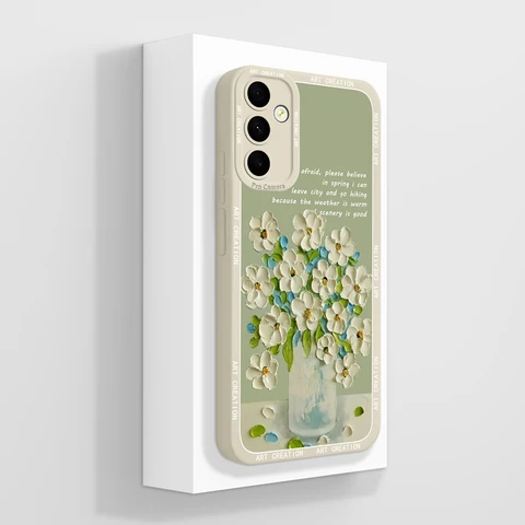 Мягкий противоударный чехол из жидкого силикона для Samsung A34