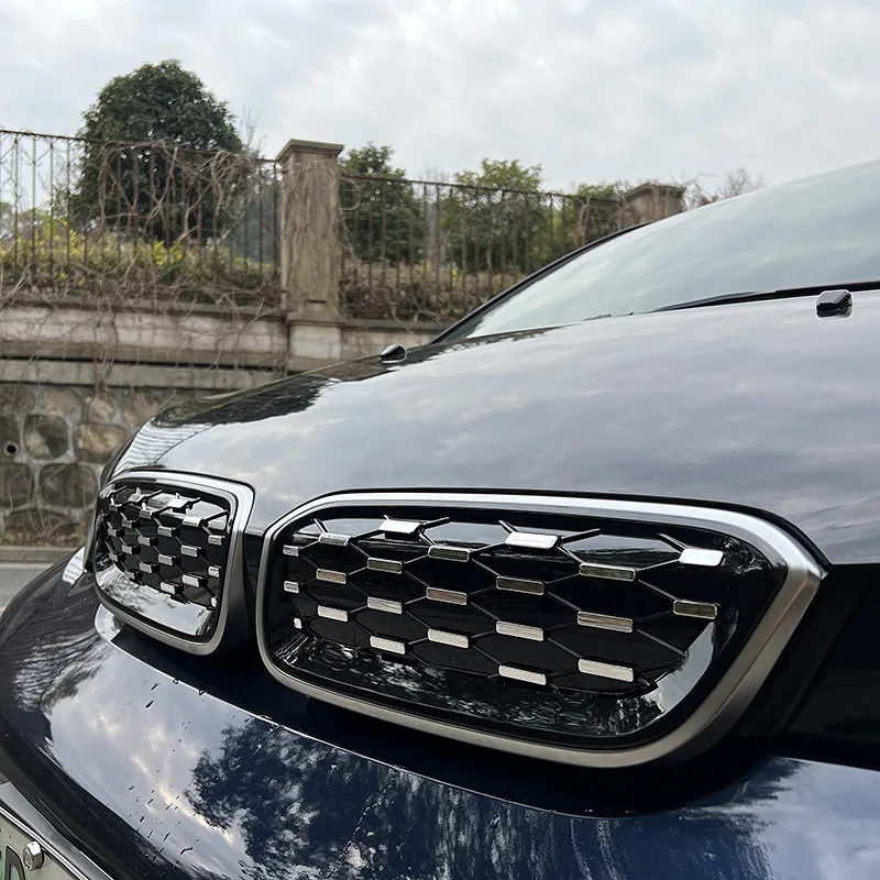 Автомобильная передняя решетка для почек наклейка крышка из АБС-пластика