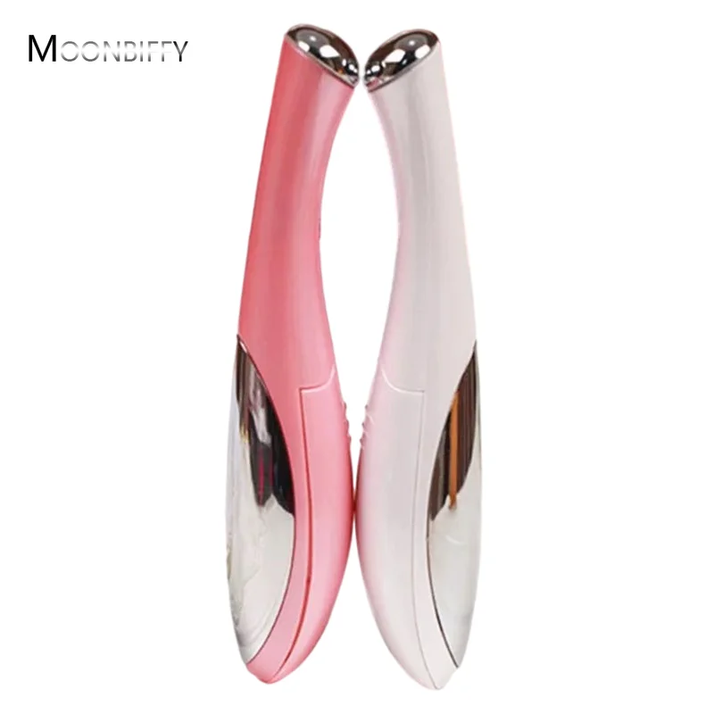 

1PC Mini portable electric Eye Massage Pen device Black circle Facial vibration Thin face magic wand to eliminate wrinkles