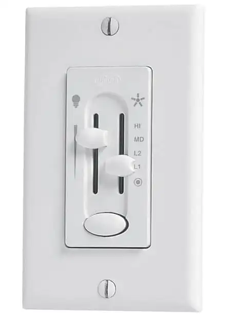 

Ceiling Fan/Light Control, Dual Slide, White - Quantity 1 Ventilador portatil recargable para el cuerpo Iptv subscription Hvac