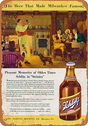 

Metal Sign - 1937 Schlitz Beer - Vintage Look