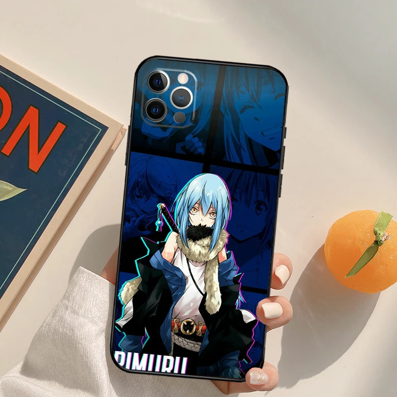 Tensei Shitara Slime Datta Ken Rimuru чехол для iPhone 15 14 13 12 11 Pro Max XS XR X Mini 7 8 Plus SE 2022 Fundas |