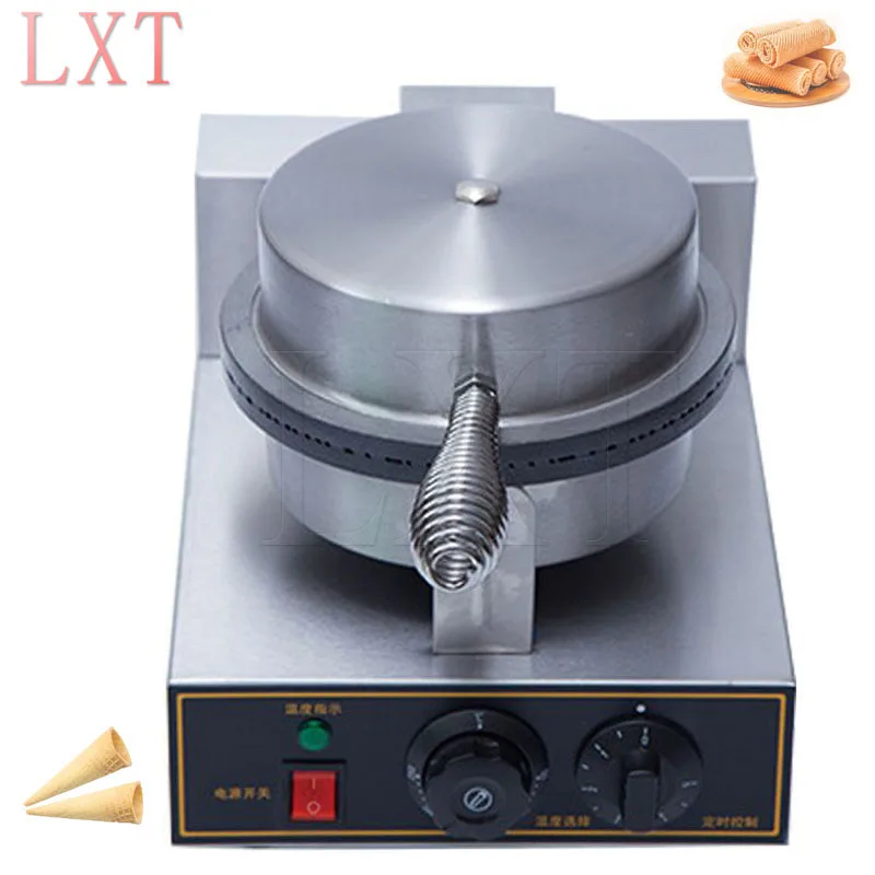 Коммерческий рожок для мороженого вафельная корка машина хрустящей корочки