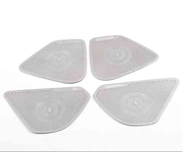 Для Citroen C5 AIRCROSS 2017-2022 нержавеющая сталь автомобильная дверь аудио декоративная