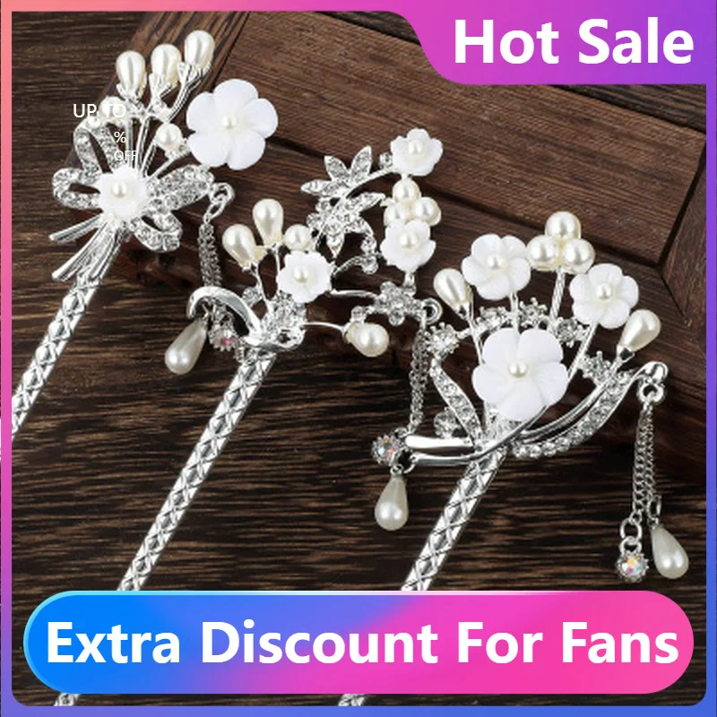 

Модная Цветочная заколка Стразы для женщин Винтажные заколки для волос с кристаллами ювелирные изделия вечерние Ринок модные заколки для в...