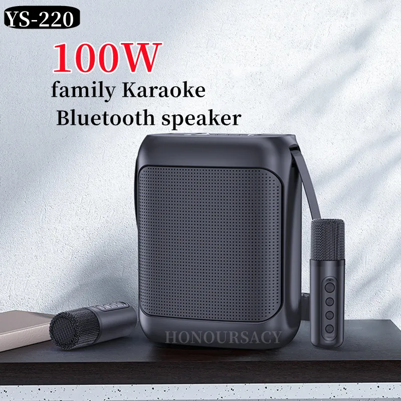 With Wireless Mic Outdoor Family Karaoke Speaker