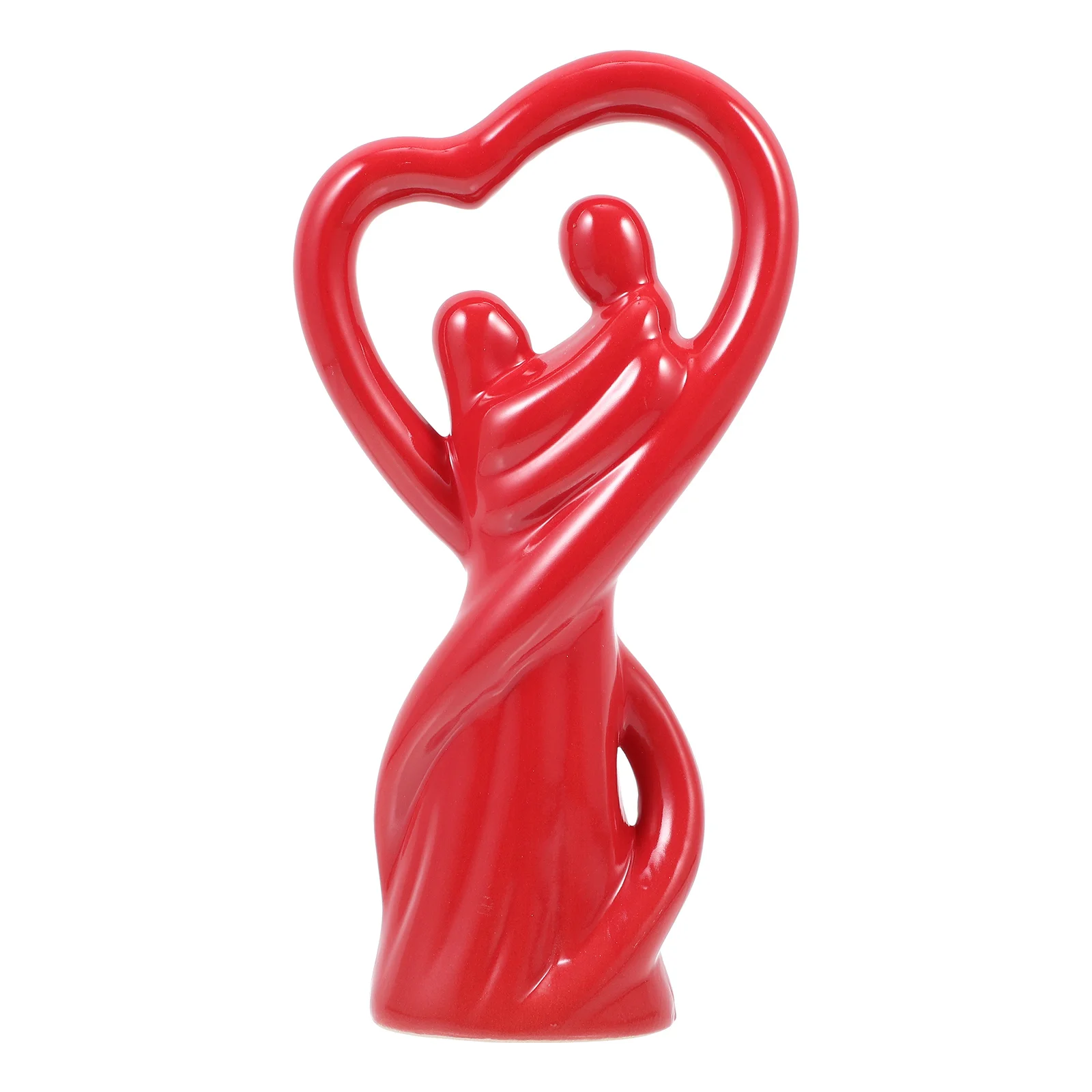 

Hand-made Lovers Statue Decorative Lovers Figurine Desktop Couples Sculpture