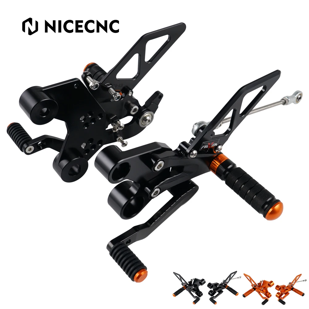 

Motorcycle Adjustable Footpegs Rearset For KTM 790 Duke 2018-2023 Rear Sets Footrest Foot Rest for KTM 890 Duke 2020-2022 2023
