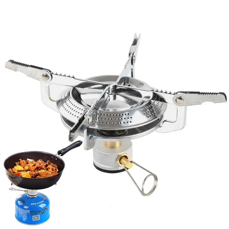 

Camping Picnic Stove High-Power Disc Stove Head Stainless Steel Outdoor Cooking Tool For Camping Hiking Climbing Fishing