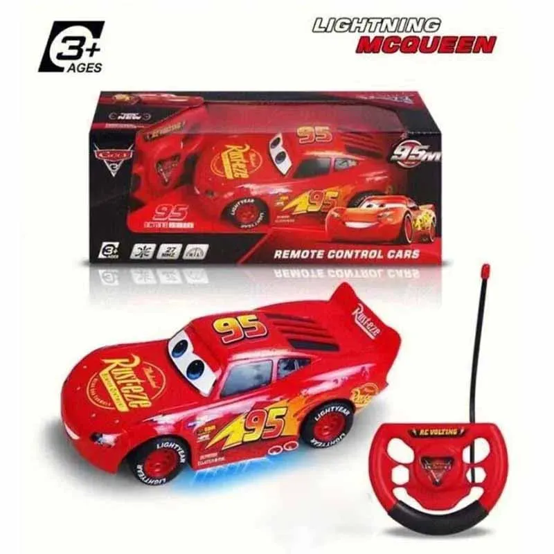 Игрушечный автомобиль с дистанционным управлением Disney Pixar Cars 3 цвет в
