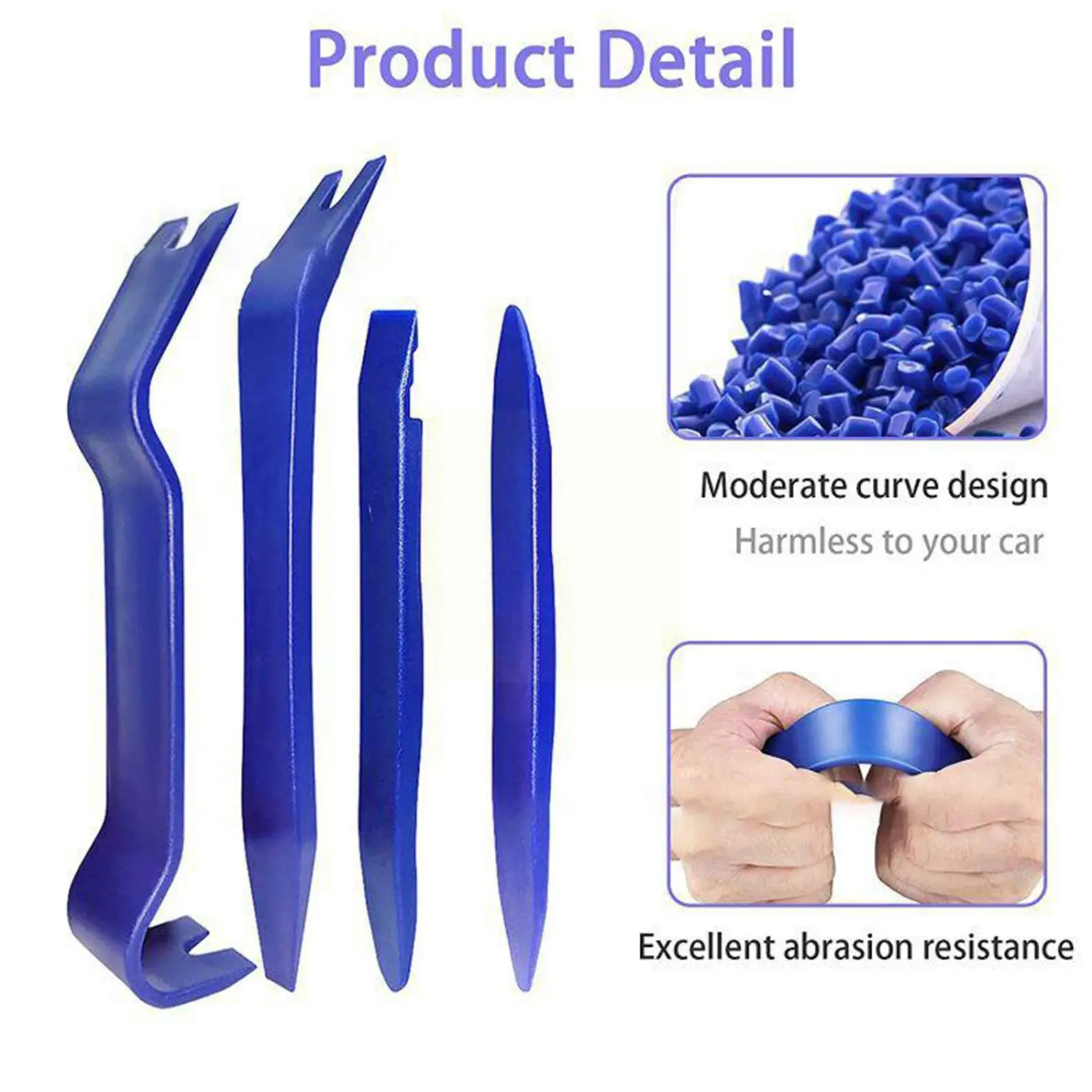 

Car Audio Removal Tool 19pcs Radio Dash Clip Panel Installer Repairing Pry Kit For Auto Mechanic 2 Color Z1N9