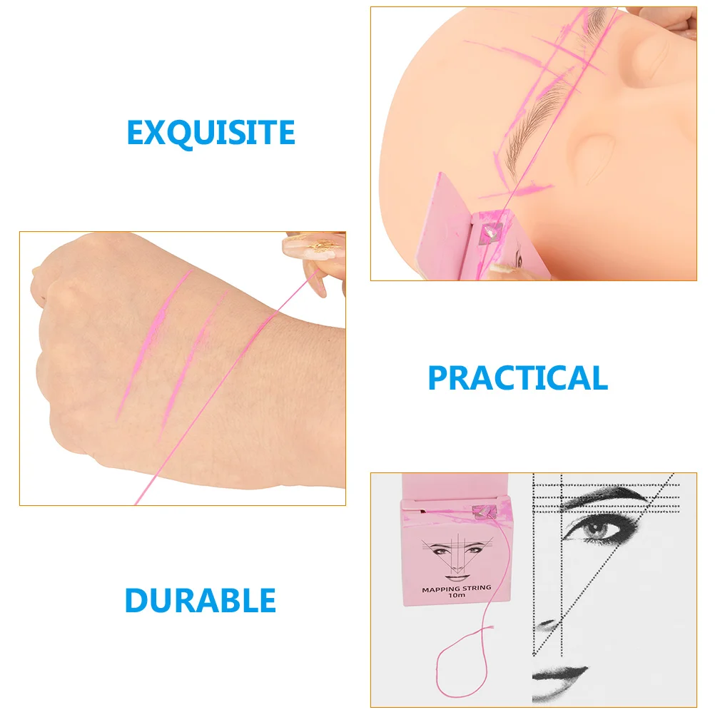 Инструмент для измерения бровей позиционирующая линейка уровень практичные