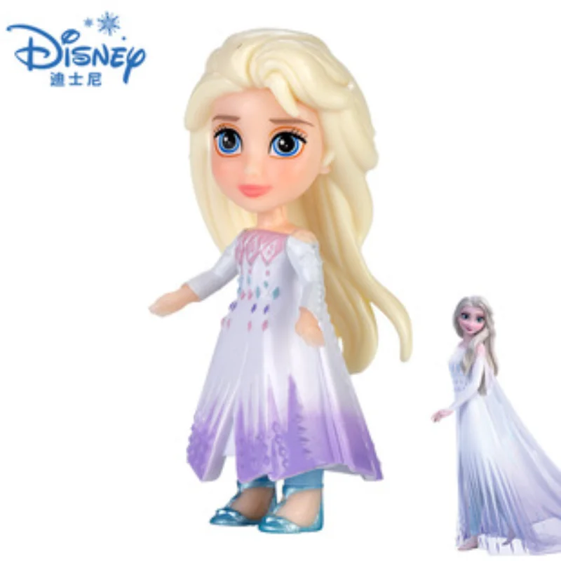 

Disney Princess Dolls Toys Anime Frozen Elsa Anna Toy Original Action Figures Set Game Gifts Playset Outfits Girls Kids Children