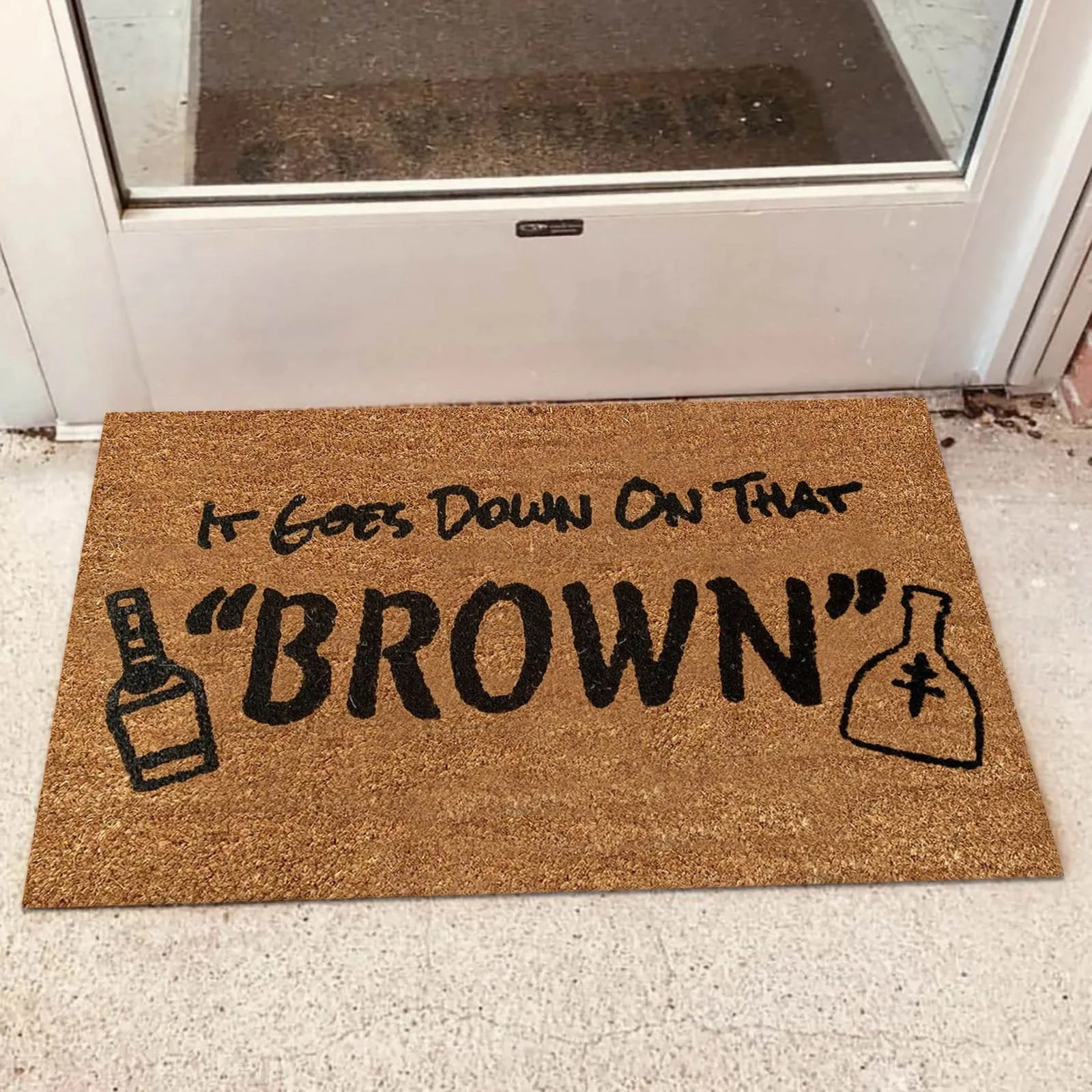 

Fun Copywriting Mat Holiday Mat Welcome Door Mat Polyester Door Mat