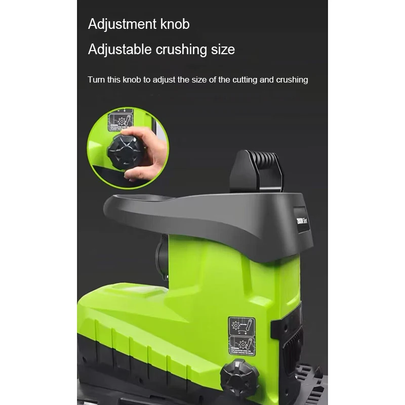 Многофункциональный Измельчитель веток листьев измельчитель дерева