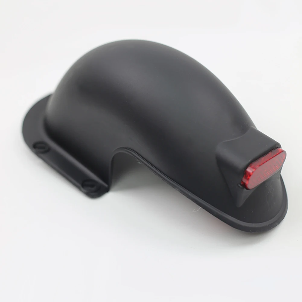 

10 Inch Electric Scooter Rear Fender 32x10x18cm With Rear Brake Lamp SplashProof Accessories Folding Ebike Parts Keep Cleaner