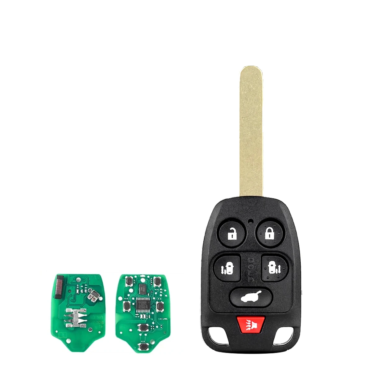 

Дистанционный Автомобильный ключ Okey ID46 PCF7961, чип для Honda Odyssey 2011 2012 2013 2014 N5F-A04TAA 313,8 МГц 5/6 кнопки